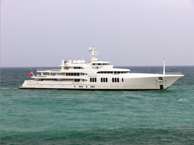 86m mega yacht Ecstasea is one of many superyachts to have arrived in Trieste. Photo credit to Raphael Montigneaux 86m mega yacht Ecstasea is one of many superyachts to have arrived in Trieste. Photo credit to Raphael Montigneaux