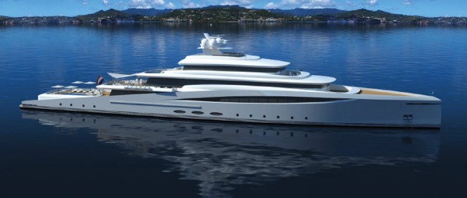 Azure to present 94m motor yacht PURITY concept at MYS 2014