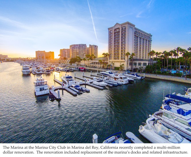 The Marina at the Marina City Club in California’s Marina del Rey Completes First Phase of Overhaul