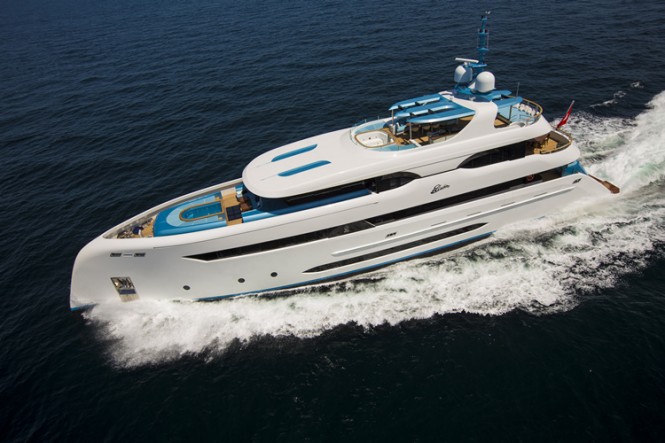 Bilgin 147 motor yacht ELADA now enjoying the sea
