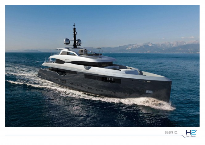 46.8m Motor Yacht BILGIN 152 under construction at Bilgin Yachts