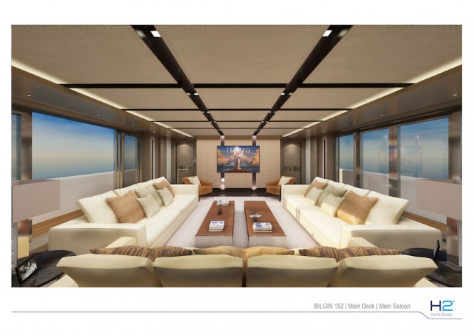 Bilgin 152 yacht by Bilgin Yachts - Main Deck Main Saloon Bilgin 152 yacht by Bilgin Yachts - Main Deck Main Saloon