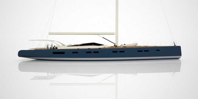 24m Sailing Yacht NAKUPENDA launched by Vismara Marine