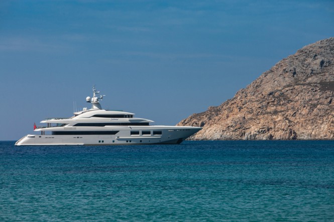 Motor Yacht SARAMOUR by CRN to premiere at the 2014 Monaco Yacht Show