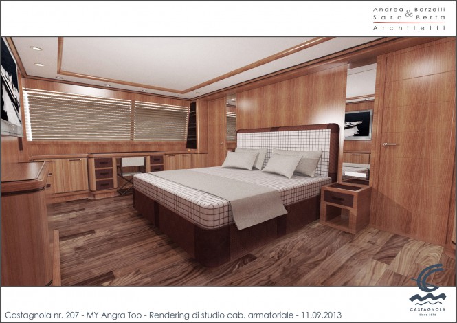 Luxury yacht Angra Too - Master Suite Luxury yacht Angra Too - Master Suite