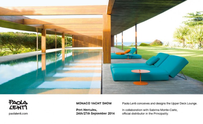 Paola Lenti and Sabrina Monte-Carlo at Monaco Yacht Show 2014