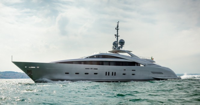 ISA 140 Luxury Yacht SILVER WIND completed