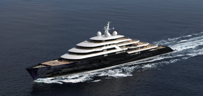 New 165m motor yacht project by Nauta Design