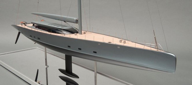 New 58m sailing yacht BEAST officially unveiled by Royal Huisman and Dubois at MYS 2014