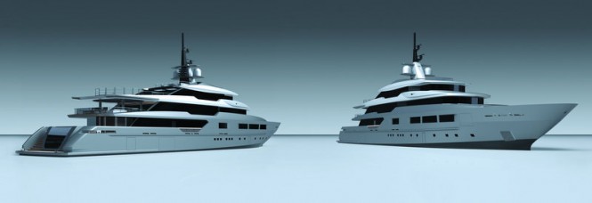 New 70m motor yacht S701 design unveiled by Tankoa Yachts at MYS 2014