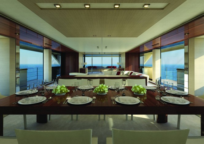 SF40 Yacht - Dining SF40 Yacht - Dining
