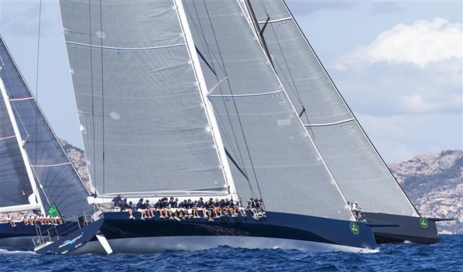 Sir Lindsay Owen Jones' MAGIC CARPET (GBR) at the start of the Wally division - Photo by Rolex Carlo Borlenghi Sir Lindsay Owen Jones' MAGIC CARPET (GBR) at the start of the Wally division - Photo by Rolex Carlo Borlenghi