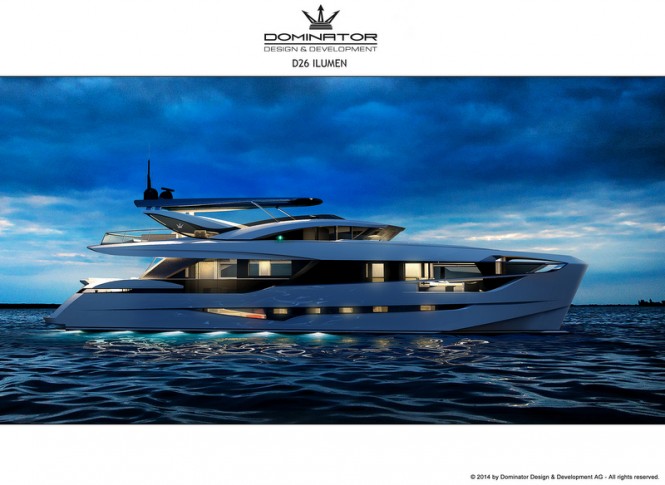Superyacht D26 M Ilumen