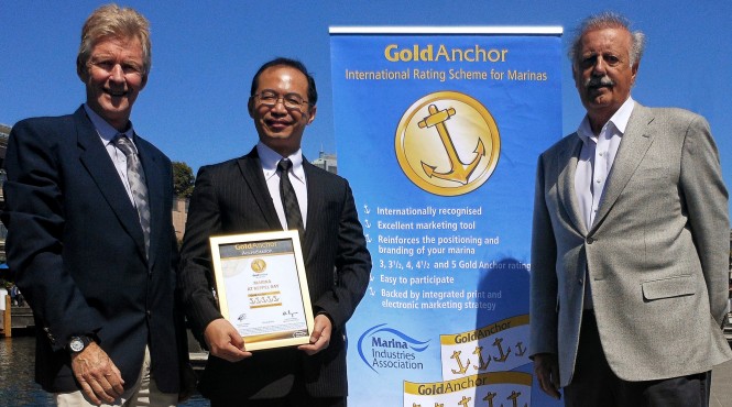 Prominent 5 Gold Anchor Rating retained by Singapore’s Marina at Keppel Bay