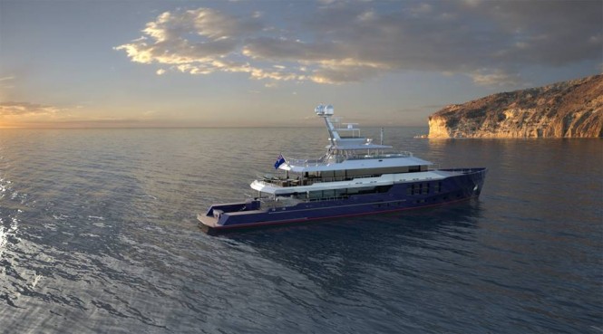 Fresh details of 50m expedition yacht ‘yard number 1016′ (ex Big Star) released by McMullen & Wing