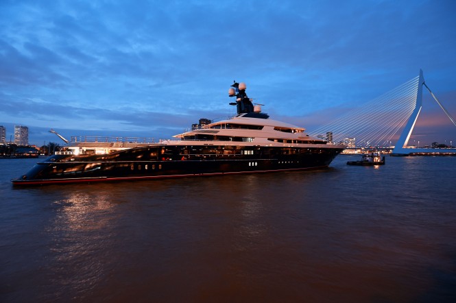 91.5m Oceanco mega yacht Equanimity receives two awards in two weeks