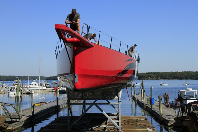 Hodgdon announces launch of 100ft carbon race yacht COMANCHE