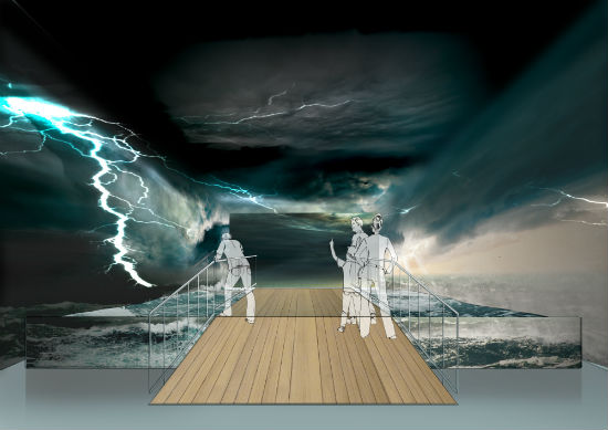 London Boat Show Tunnel Storm London Boat Show Tunnel Storm