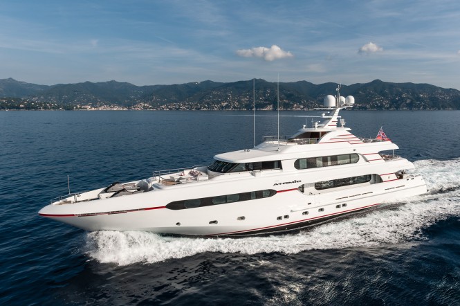 Sunrise Yachts delivers 45m motor yacht ATOMIC (Project Sunset)