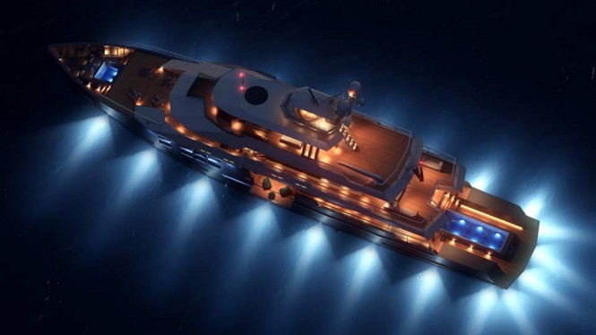 Motor yacht STARFISH concept by Stevens Lawson Architects shortlisted for IY&A Award 2015