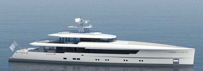 New Picchiotti motor yacht Project C.2287 from Vitruvius® series unveiled by Perini Navi