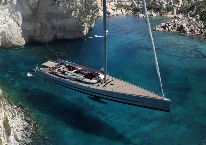 New Admiral Sail sailing yacht WAVE 38 designed by Philippe Briand