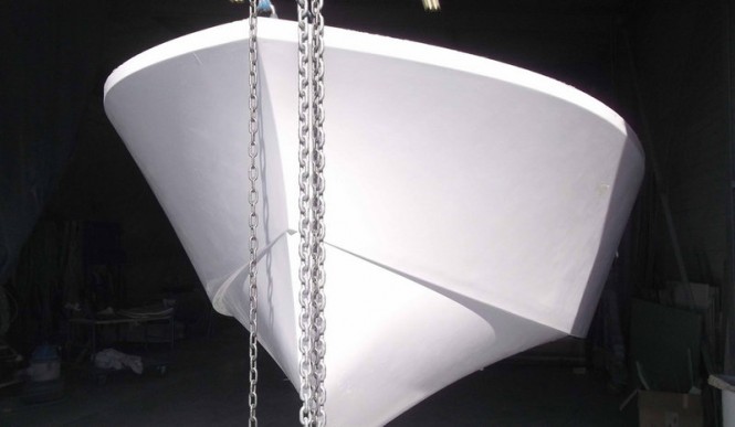 Tender Shipyard working on new TS80 Classic Limousine T/T Benetti motor yacht FORMOSA