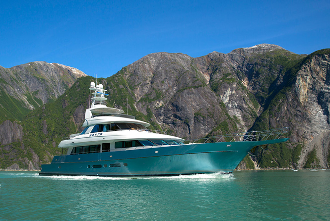 New images of Nordlund 115’ Sportfisher motor yacht NETTO