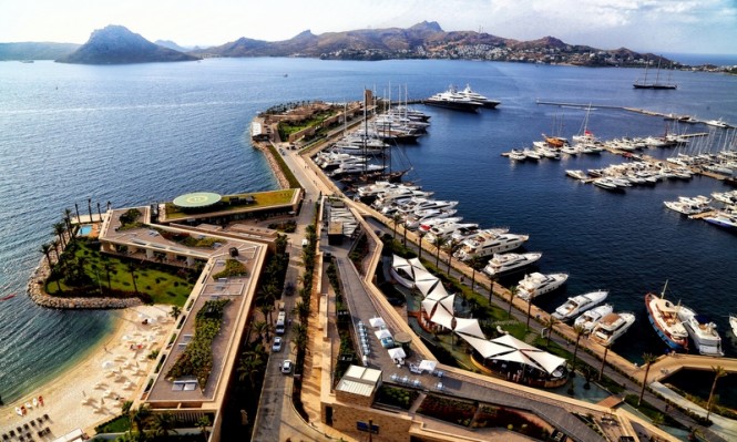 Palmarina Bodrum representing first mega yacht project in Turkey