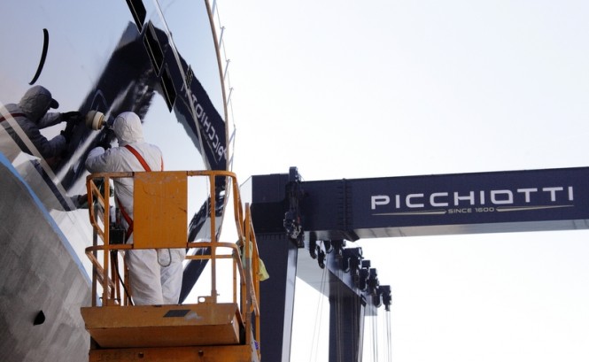 Authorized Service Facility Agreement signed by Perini Navi Group and Rybovich