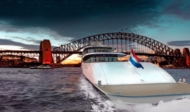 Rendering - Zeelander motor yacht Z164 Rendering - Zeelander motor yacht Z164