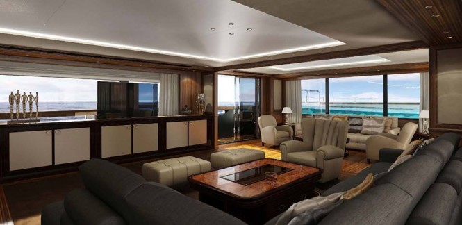 Sanlorenzo 460Exp-115 Yacht Main Salon Sanlorenzo 460Exp-115 Yacht Main Salon