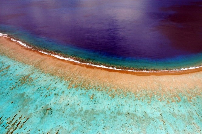 The Islands of Tahiti from above The Islands of Tahiti from above