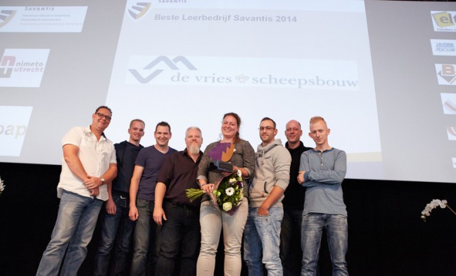 The ‘best training company’ award for Feadship