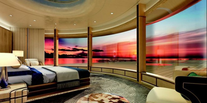 Tomorrow superyacht project - Owners Stateroom Tomorrow superyacht project - Owners Stateroom