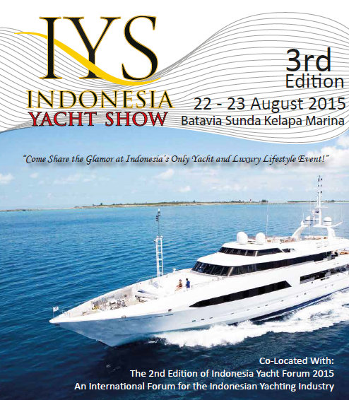 Indonesia Yachts Show 2015, August 22 – 23
