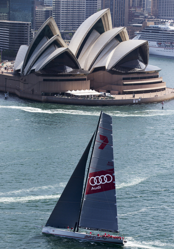 New livery revealed for sailing yacht WILD OATS XI for her 10th Sydney Hobart Yacht Race Campaign