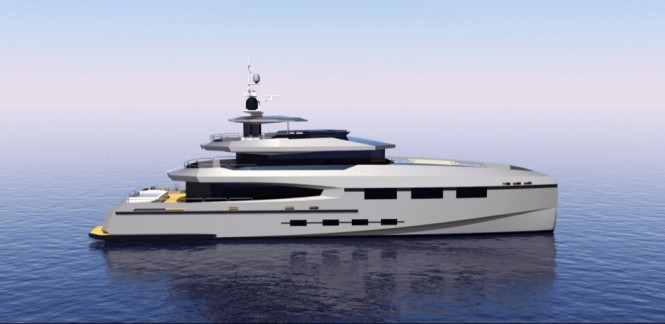40M CAT motor yacht Hull 40M-01 40M CAT motor yacht Hull 40M-01