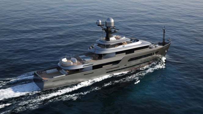 Hydro Tec by Sergio Cutolo S.r.l nominated for IY&A Award 2015 with 56m motor yacht Explorer G2