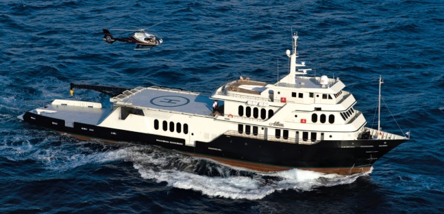 Versatile 67m explorer motor yacht GLOBAL introduces Yacht Carbon Offset