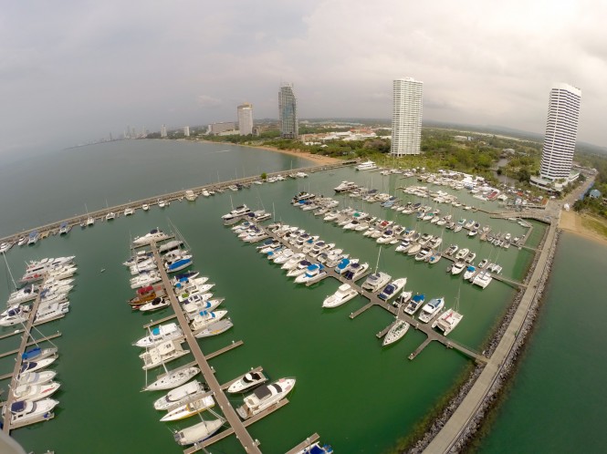Aerial view of OMPBS 2014