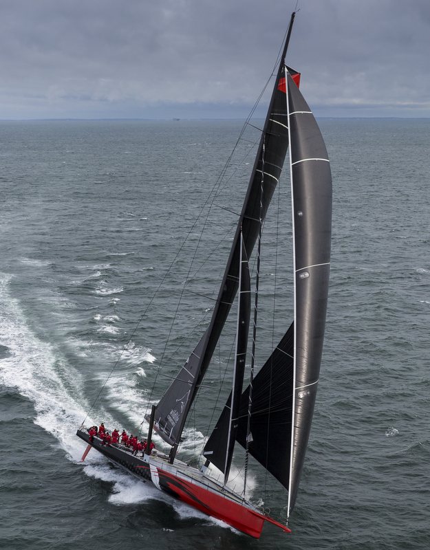 COMANCHE superyacht from above COMANCHE superyacht from above