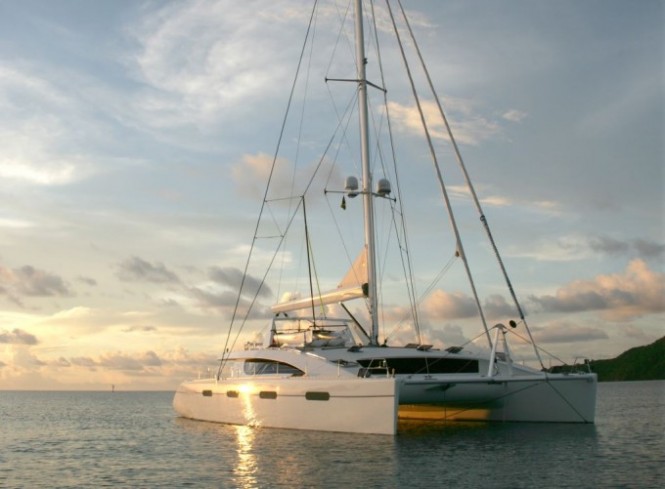 British Virgin Islands Yacht Charter in the Caribbean Aboard Charter Catamaran AKASHA