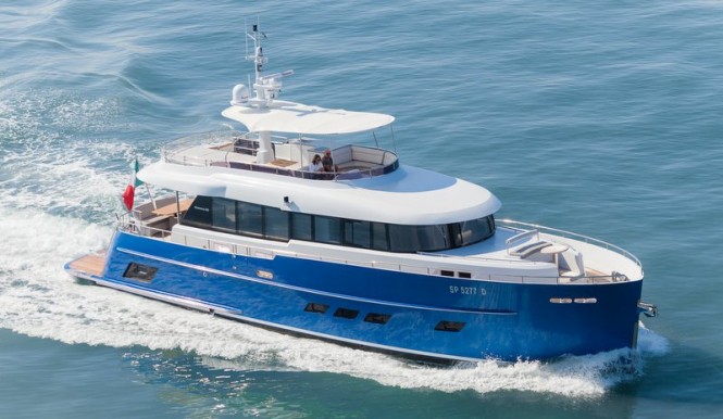 Delivery of third edition Gamma 20 motor yacht LIBERTAS by Gamma Yachts and Vripack