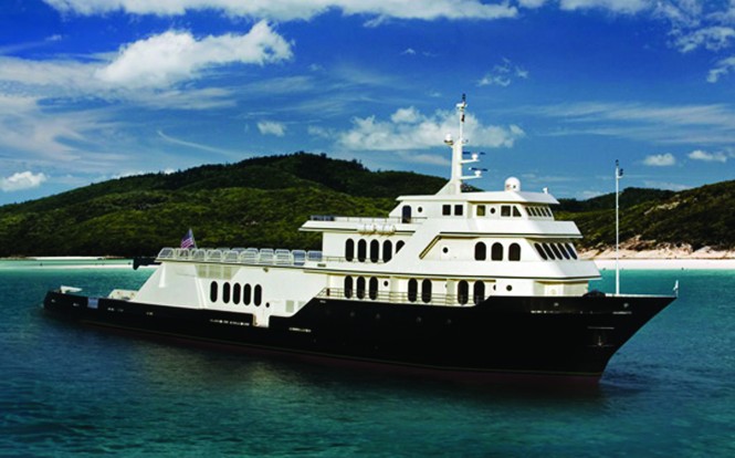 Adventurous Caribbean and Bahamas yacht vacation aboard Explorer Yacht GLOBAL by Shadow Marine