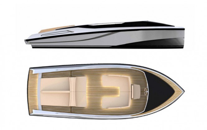 KITE 7.2 superyacht tender - Layout KITE 7.2 superyacht tender - Layout