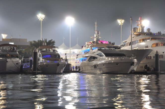 Formula 1 Etihad Airways Abu Dhabi Grand Prix attended by Gulf Craft’s Majesty Yachts