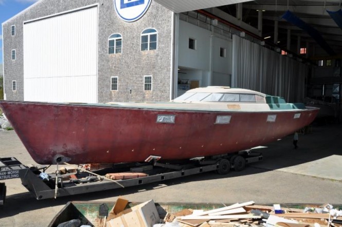 Partially completed 70’ Lyman-Morse yacht project Partially completed 70’ Lyman-Morse yacht project