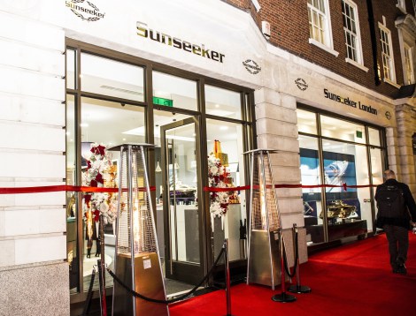 Pre-Christmas party hosted by Sunseeker London