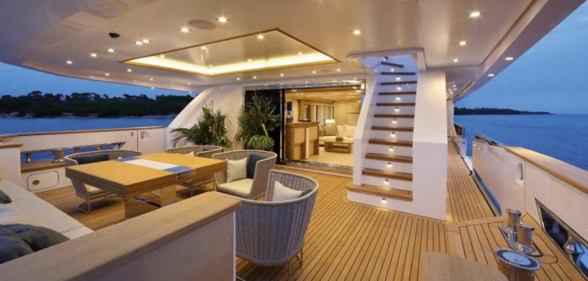Super yacht Columbus Sport Hybrid 40M - Exterior Super yacht Columbus Sport Hybrid 40M - Exterior